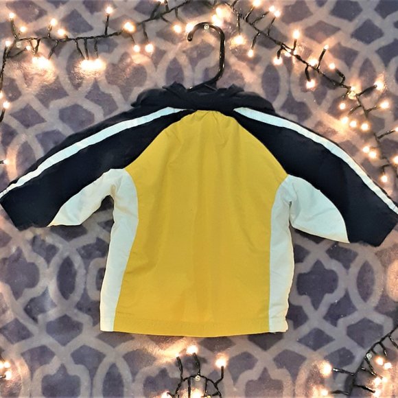 Items $15-$20 3/$40 Nike, Kids Size 12M, Yellow, Windbreaker Jacket - Picture 3 of 4